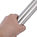 15 inch Long Stainless Steel Rolling Pin for Baking - Perfect for Fondant, Dumpling, Ravioli, and Pizza Dough