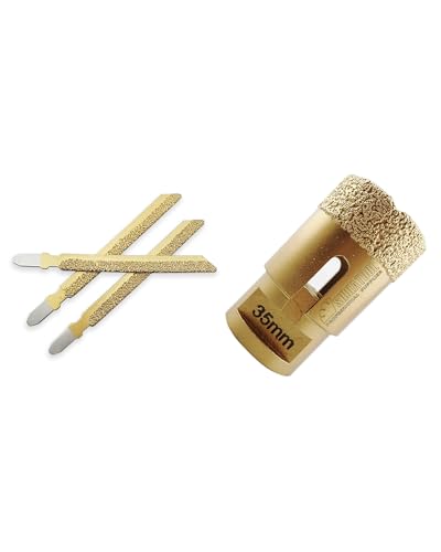 Foret diamanté M14 et lames de scie pour percer le carrelage proprement
