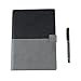 A5 Notebook Kit, Looseleaf Notebook Personalized Pen Hanging Clear Grain Dowling Paper PU Color Changing Leather for Work