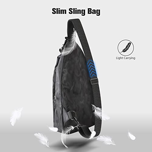 Sling Crossbody Backpack For Nintendo Switch/Lite/Oled, Portable Waterproof Shoulder Chest Carrying Travel Bag For Ns Console Dock Joy-Cons & Accessories Storage For Boys Men, Usb Charging Port, Black #TOP3