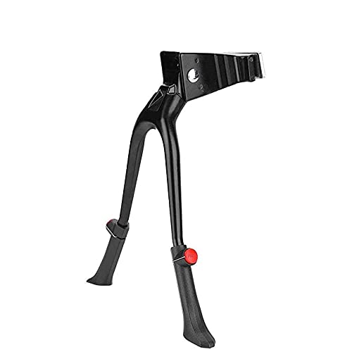 Béquille de vélo réglable double pied : fini les chutes de vélo chargé