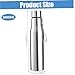 TusaMer Single Wall Stainless Steel Water Bottle 1000ml Portable Water Bottle with Lift Loop for Beer, Juice, Drinks, Beverage When Camping, Picnic, BBQ, Outdoor Sporting_Goods..