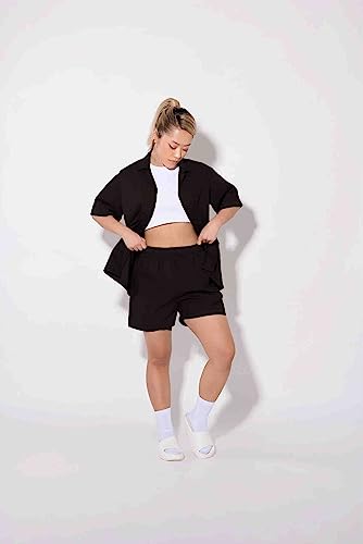 Image of DHRUVI TRENDZ Co Ord Set for Women | Trendy Night Dress for Boys | T-Shirt and Shorts Combo for Lounge | Stylish Summer and Travel Wear | Men's Matching Two-Piece for Vacation