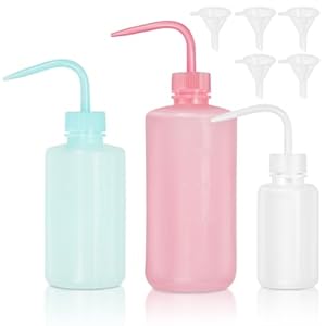 Keadic 8Stk Squeeze Flaschen Waschflaschen Set