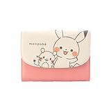 犬印本舗 monpoke モンポケ 母子手帳ケース 大容量 ジャバラ マルチケース 18*23cm ピンク ピカチュウ&デデンネ