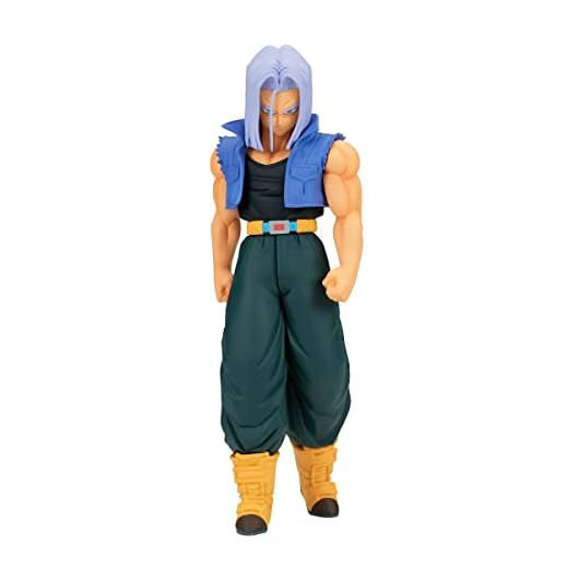 Banpresto Figura de Accion Trunks Dragon Ball Z - Solid Edge Works Vol.11 BP88076 Multicolor