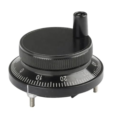 Encodeur rotatif en métal noir 60mm 100 PPR DC5V pour commande numérique