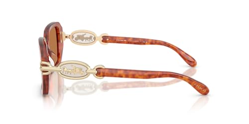 Coach Women's Hc8425u Universal Fit Rectangular Sunglasses3