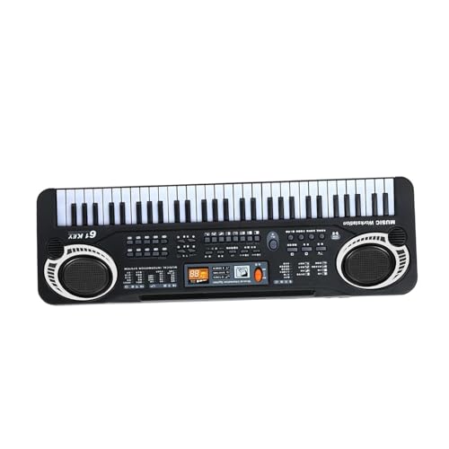 Électronique clavier Piano 61 Touches Piano Musique Numérique Clavier Électronique Clé Noir Piano Électrique Avec Microphone Instrument De Clavier - Les Beatles, Paul McCartney, John Lennon, RIngo Starr, George Harrison Électronique clavier Piano 61 Touches Piano Musique Numérique Clavier Électronique Clé Noir Piano Électrique Avec Microphone Instrument De Clavier – Image 3
