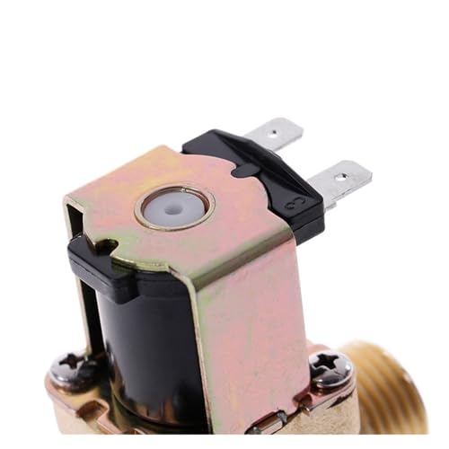 Électrovanne laiton G1/2 durable DC 12V pour circuits solaires