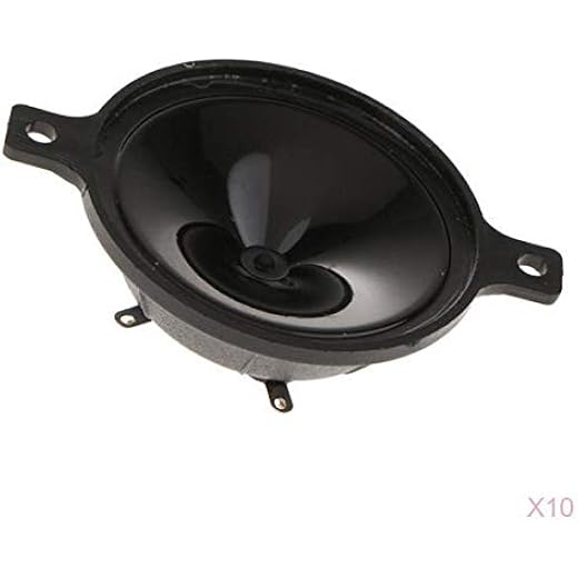 bnf 10Pcs Waterproof Piezoelectric Ultrasonic Speaker 51x20