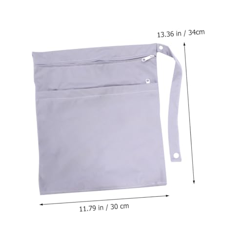 Bolsa organizadora compacta YARNOW para pañales, gris miniatura 2