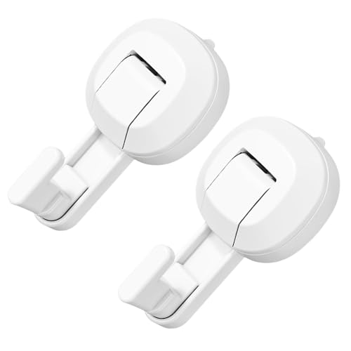 再利用可能な吸引カップフック