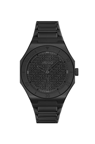 Reviews de Reloj Hugo Boss favoritos de las personas. 46 HUGO #Grail Light Reloj para hombre, carcasa de aluminio ultraligera, diseño monocromático, correa de silicona suave, movimiento de cuarzo, reloj contemporáneo de tres manos,...