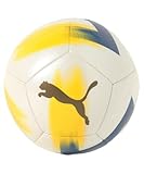 PUMA Base, pelotas masculinas/unisex, PUMA White-Gold-Pele Yellow, MINI