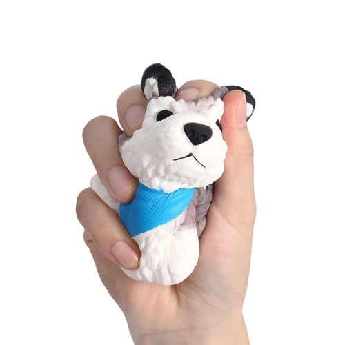 ANBOOR 4.3 Squishies Cane Husky Kawaii Morbido