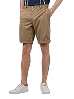 Ben Sherman Men's Signature Chino Short, Stone, 34