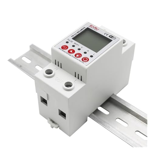 Evita averías eléctricas con el protector de voltaje 2P 63A y relé disyuntor inteligente de kWh