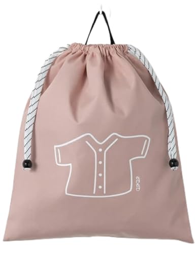 KITOKITO 体操着入れ[M/ピンク]|巾着 お着替え袋 体操服入れ おしゃれ 幼児 小学生 通園 通学 保育園 幼稚園 小学校 TAM_PK [0546c3]