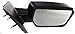 Kool Vue Passenger Side Power Heated Mirror, Side Mirror Replacement For Ford F-150 2004-2008 Manual Fold Without Signal Light & Puddle Lamp, Textured New Body Style