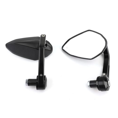 Espejos de manillar para moto de 22mm que mejoran tus rutas de fin de semana