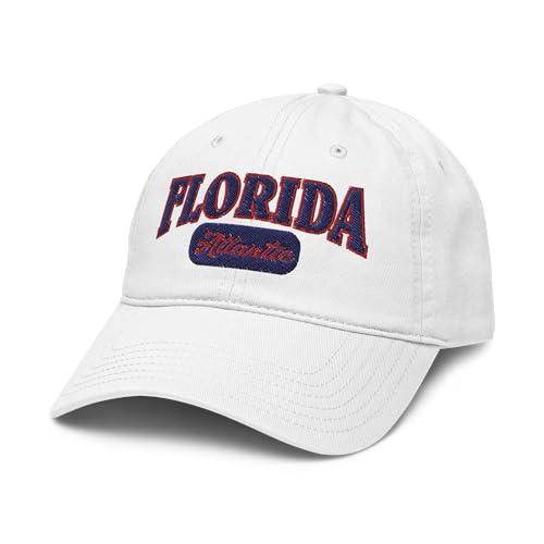 Gorra blanca ajustable Florida Atlantic Owls oficial miniatura 1