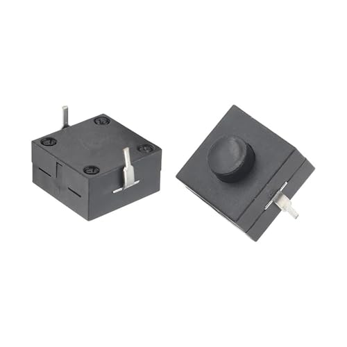 Interrupteur bouton poussoir autobloquant CB-1212-112D pour lampe de poche 1A