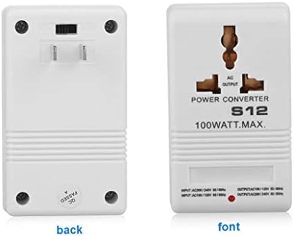 Step Up Down Voltage Transformer Power Converter 100W 110V/120V to 220V/240V Travel Adapter SW-S12,Power Converter