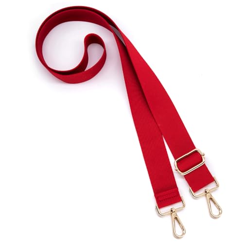 Image of S&loyoe Thickened Solid Color Purse Straps Replacement Crossbody Bag Strap Adjustable Wide Guitar Straps for Handbags 1.5inch