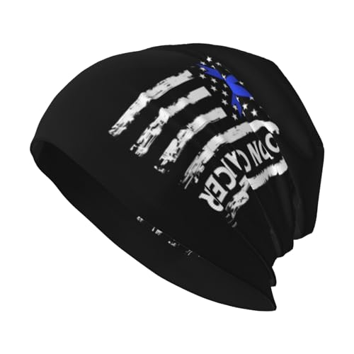Gorros De Punto Cinta Azul De La Bandera De Los Estados Unidos...