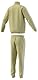 adidas Herren SPORTSWEAR BASIC 3 STRIPES TRICOT TRACKSUIT, powder yellow, S