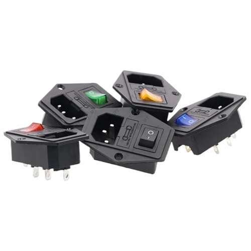 Evita cortocircuitos con el conector AC-01A con interruptor de seguridad verde y enchufe C14
