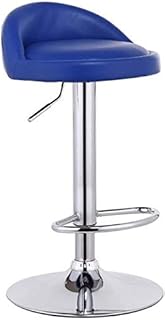 Suge Sillas for desayunos Comedor Taburetes Cocina taburetes Taburete Alto - Taburete Retro Silla de Comedor Moderno Minimalista taburetes Altos (Color : Blue)
