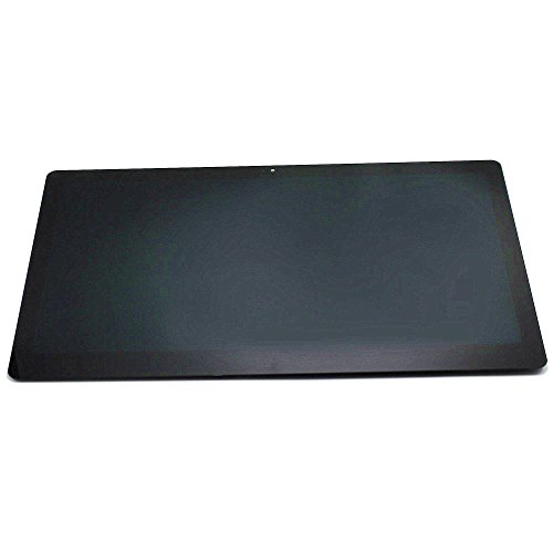 LCDOLED Compatible 15.6 inch FullHD 1920x1080 IPS LED LCD Display Touch Screen Digitizer Assembly + Bezel Replacement for Dell Inspiron 15 P55F P55F002