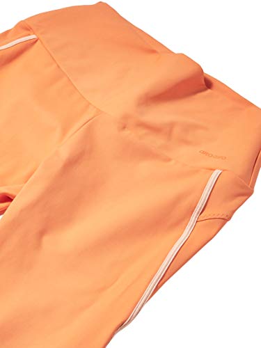 Legging Up Co2 Detalhe Fusionado Cruzado, Alto Giro, Feminino, Laranja Nectarine, M