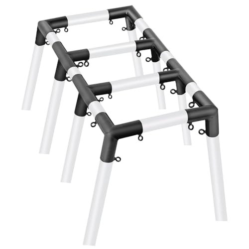 Cage de frappe de baseball Aoneky : kit d'angle de cadre 10,7 m pour stabiliser votre abri