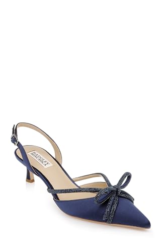 Image of Badgley Mischka Women's Angelina Slingback Kitten Heels