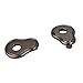 Jeffrey Alexander PE02-BNBDL Zinc Die Cast Pull Escutcheon for 3" to 96mm Transition. Sold 2pcs per sealed polybag. For use with 317-96, 737-96, MO6273, and 1098. Bright Nickel Brushed with a Dull Lacquer.