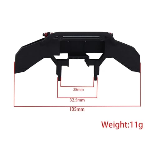 Accesorios TRX4M Bronco luces parachoques RC crawler 1/18 4