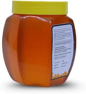 AmberHoney 100% Pure | Honey with No Sugar Adulteration | For Fitness & Health | Natural Immunity Booster | 100% Indigenous | Rich in Antioxidants & Minerals (Litchi, 1000gm, Pack of 1)