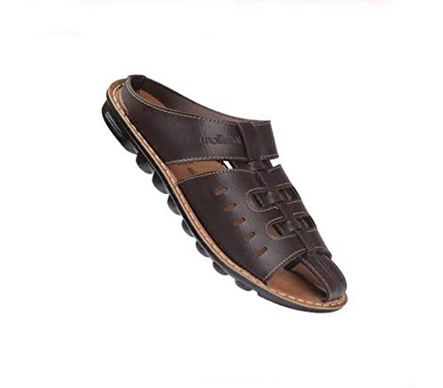 Buy Walkmate Men's Classic Slip-on Outdoor Slippers Brown at Amazon.in