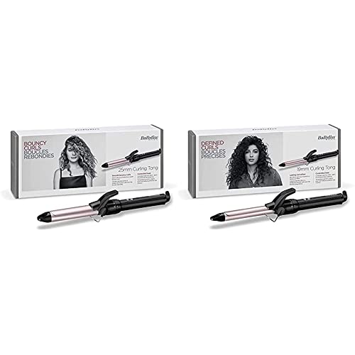 Boucleur Curling Tong 19mm C319E pour des boucles serrées et une coiffure longue durée
