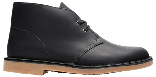 Image of Clarks Bushacre 3 Men's Dark Brown Lea, 7.5