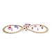 Bigjigs Rail Fairy Figure of Eight Train Set - 35pc Pink Wooden Railway, Toy Trains & Accessories, Princess Toys for Kids, Compatible with Most Other Rail Brands, 3 Years Old +