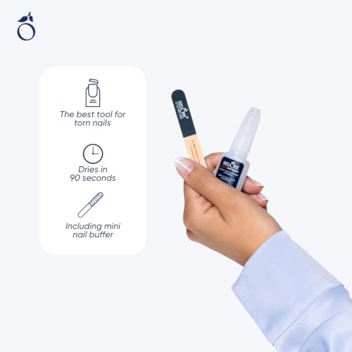 Herome SOS Nagelkleber (SOS Nail Repair) - Reparatur Für Eingerissene Nägel - 10ml.