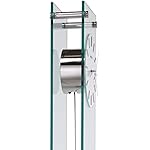 Echo II Modern Glass LED Floor Clock