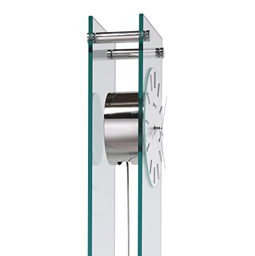 Echo II Modern Glass LED Floor Clock product photo Echo II Modern Glass LED Floor Clock product image