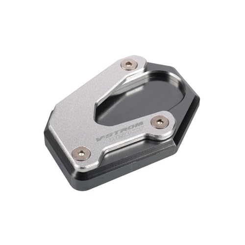 Plaque support agrandir pour béquille V-STROM 1050XT en aluminium usiné