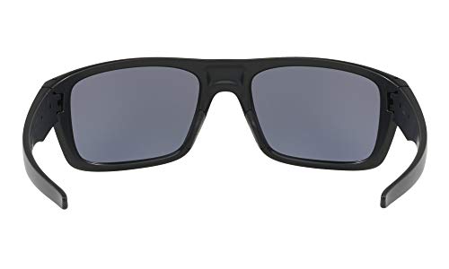 Oakley Drop Point Sunglasses Matte Black with Grey Lens 60mm3