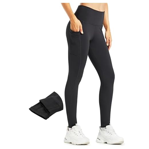 Libin Mujer Invierno Leggins Termicos Pantalones Impermeable Mallas Termicas Cálido Elásticos Pantalon de Senderismo con Bolsillos, Negro, S